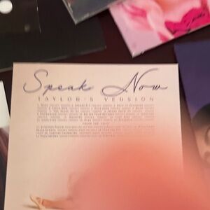 Speak Now Vinyl Record Taylors Version